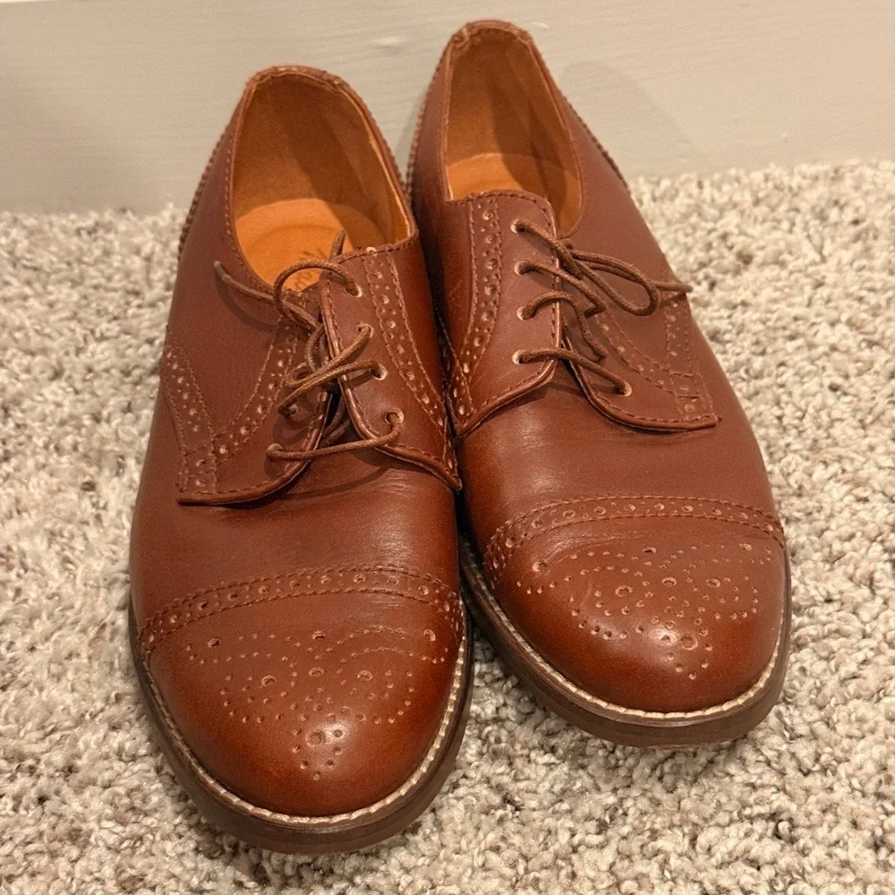 Madewell Brown‎ Leather Women's Flats